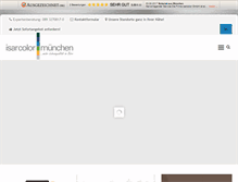 Tablet Screenshot of isarcolor.de